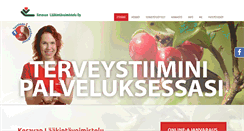 Desktop Screenshot of keravanlaakintavoimistelu.fi